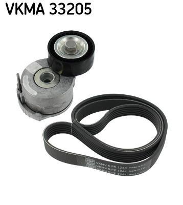 Kit de courroie d'accessoire (Courroie d’alternateur) SKF VKMA 33205